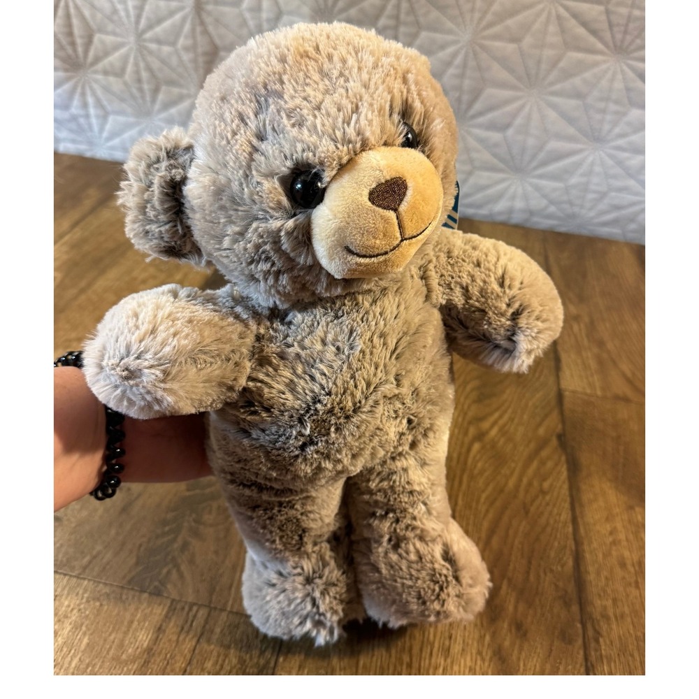 New Spark Create Imagine Plush Teddy Bear Brown Tan Stuffed Animal Soft Toy